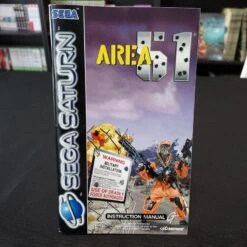AREA 51 COMPLET SATURN -Jeux Sur Console area 51 complet saturn 4