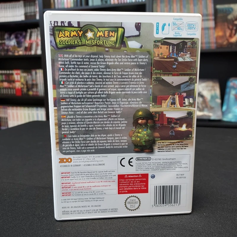 ARMY MEN : SOLDIERS OF MISFORTUNE COMPLET WII 5 ARMY MEN : SOLDIERS OF MISFORTUNE COMPLET WII – Image 3