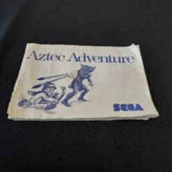 AZTEC ADVENTURE COMPLET NOTICE ABIMEE MASTER SYSTEM -Jeux Sur Console aztec adventure complet notice abimee master system 3