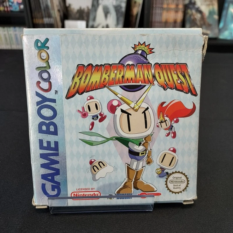 BOMBERMAN QUEST COMPLET GAME BOY COLOR 3 BOMBERMAN QUEST COMPLET GAME BOY COLOR
