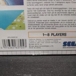 CALIFORNIA GAMES 2 COMPLET MASTER SYSTEM -Jeux Sur Console california games 2 complet master system 3
