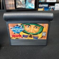 CHECKERED FLAG COMPLET BOITE ABIMEE ATARI JAGUAR -Jeux Sur Console checkered flag complet boite abimee atari jaguar 9