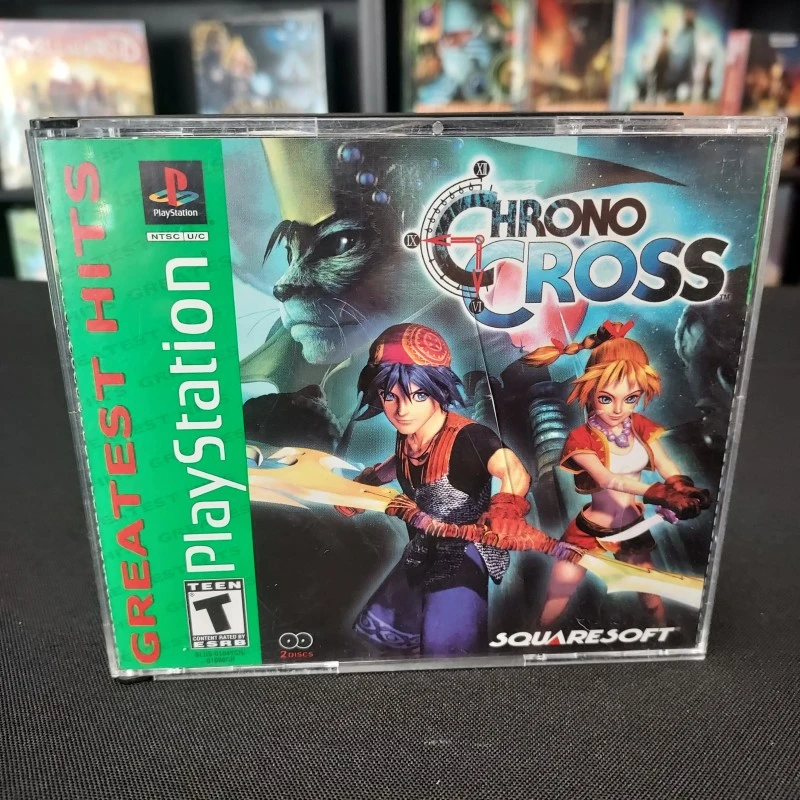 CHRONO CROSS GREATEST HITS SANS NOTICE BOITE ABIMEE NTSC US PS1 3 CHRONO CROSS GREATEST HITS SANS NOTICE BOITE ABIMEE NTSC US PS1