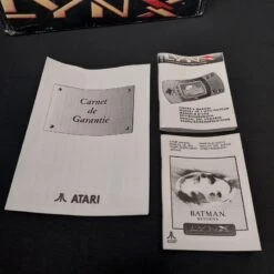 CONSOLE ATARI LYNX 2 PACK BATMAN RETURNS COMPLET -Jeux Sur Console console atari lynx 2 pack batman returns complet 13