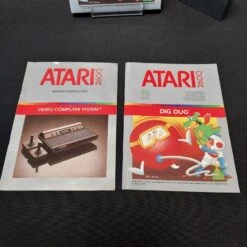 DIG DUG ATARI 2600 -Jeux Sur Console dig dug atari 2600 9