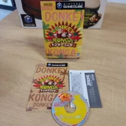 DONKEY BONGOS BOITE + DONKEY KONGA JAP GAMECUBE -Jeux Sur Console donkey bongos boite donkey konga jap gamecube 3