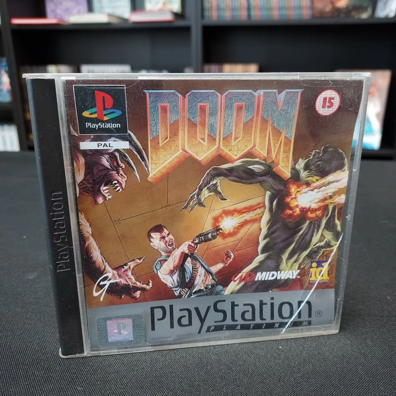 DOOM PLATINUM SANS NOTICE PS1 3 DOOM PLATINUM SANS NOTICE PS1