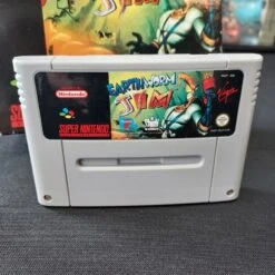 EARTHWORM JIM COMPLET PAL EUR VF SUPER NINTENDO SNES 002 -Jeux Sur Console earthworm jim complet pal eur vf super nintendo snes 002 9