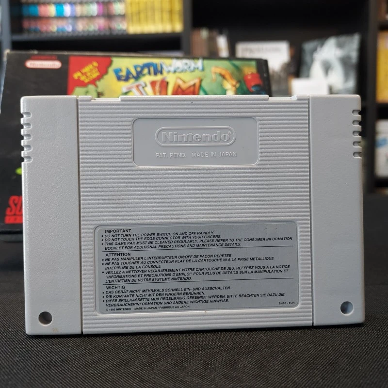 EARTHWORM JIM COMPLET PAL EUR VF SUPER NINTENDO SNES 14 EARTHWORM JIM COMPLET PAL EUR VF SUPER NINTENDO SNES – Image 12
