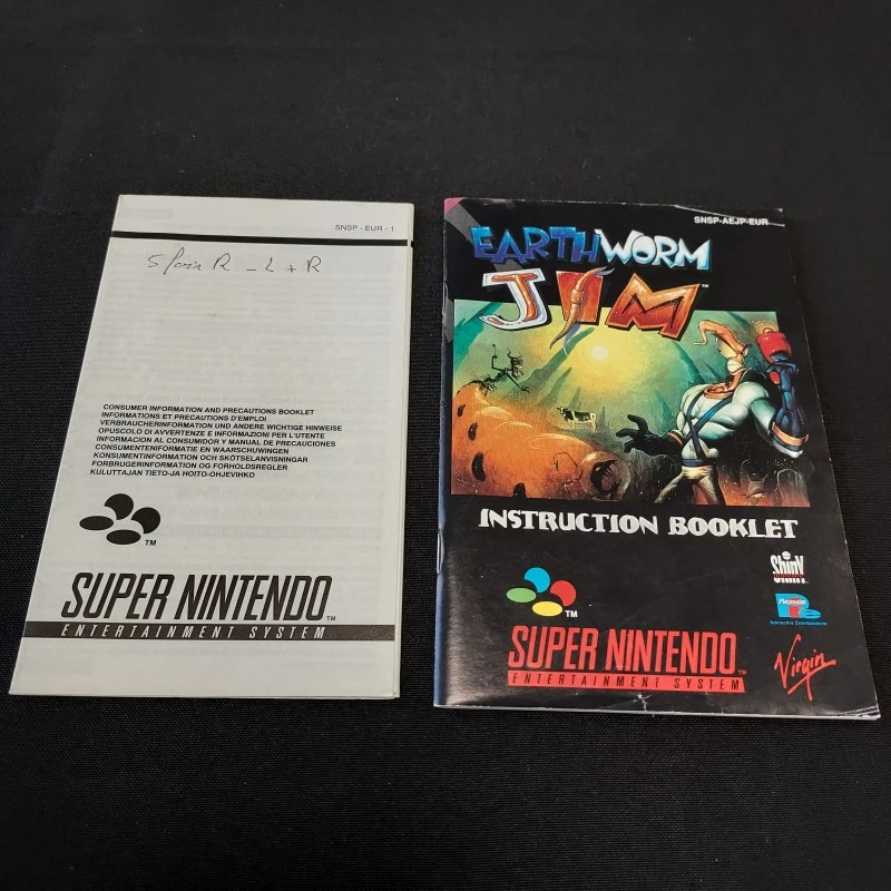 EARTHWORM JIM COMPLET PAL EUR VF SUPER NINTENDO SNES 15 EARTHWORM JIM COMPLET PAL EUR VF SUPER NINTENDO SNES – Image 13