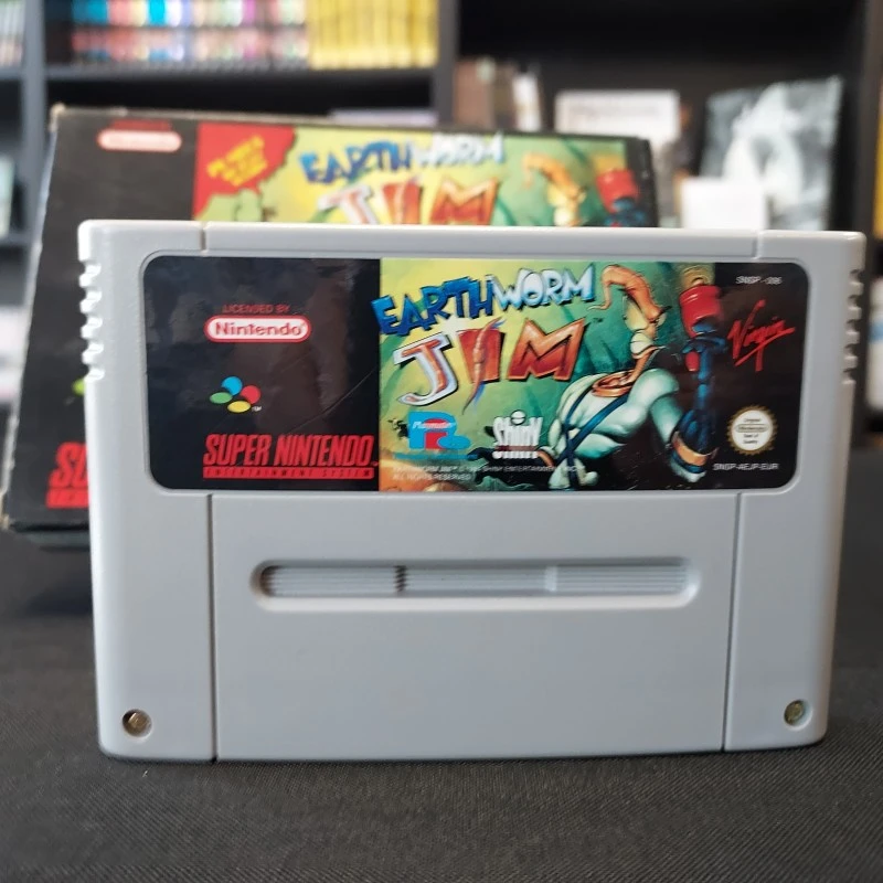 EARTHWORM JIM COMPLET PAL EUR VF SUPER NINTENDO SNES 12 EARTHWORM JIM COMPLET PAL EUR VF SUPER NINTENDO SNES – Image 10