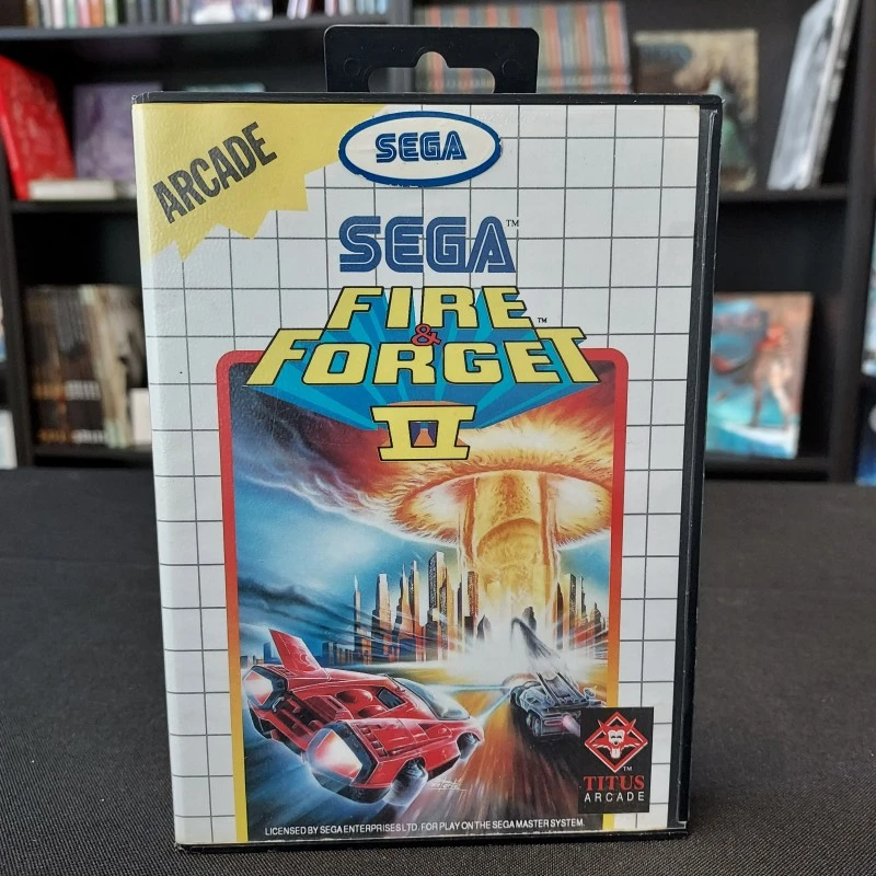 FIRE & FORGET 2 COMPLET MASTER SYSTEM 3 FIRE & FORGET 2 COMPLET MASTER SYSTEM