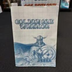 GOLDEN AXE WARRIOR COMPLET MASTER SYSTEM -Jeux Sur Console golden axe warrior complet master system 8