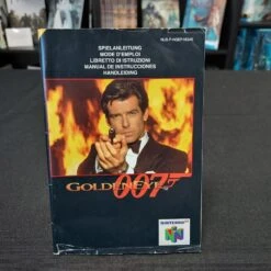 GOLDENEYE 007 COMPLET ETIQUETTE FACE AVANT NINTENDO 64 -Jeux Sur Console goldeneye 007 complet etiquette face avant nintendo 64 9