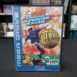 INTERNATIONAL SUPERSTAR SOCCER DELUXE COMPLET MEGA DRIVE