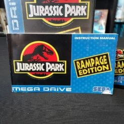JURASSIC PARK RAMPAGE EDITION COMPLET MEGA DRIVE -Jeux Sur Console jurassic park rampage edition complet mega drive 9