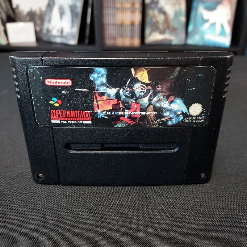KILLER INSTINCT CARTOUCHE SEULE UKV SUPER NINTENDO 3 KILLER INSTINCT CARTOUCHE SEULE UKV SUPER NINTENDO