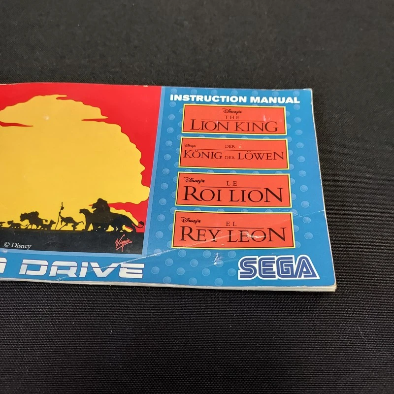 LE ROI LION COMPLET MEGA DRIVE 7 LE ROI LION COMPLET MEGA DRIVE – Image 5