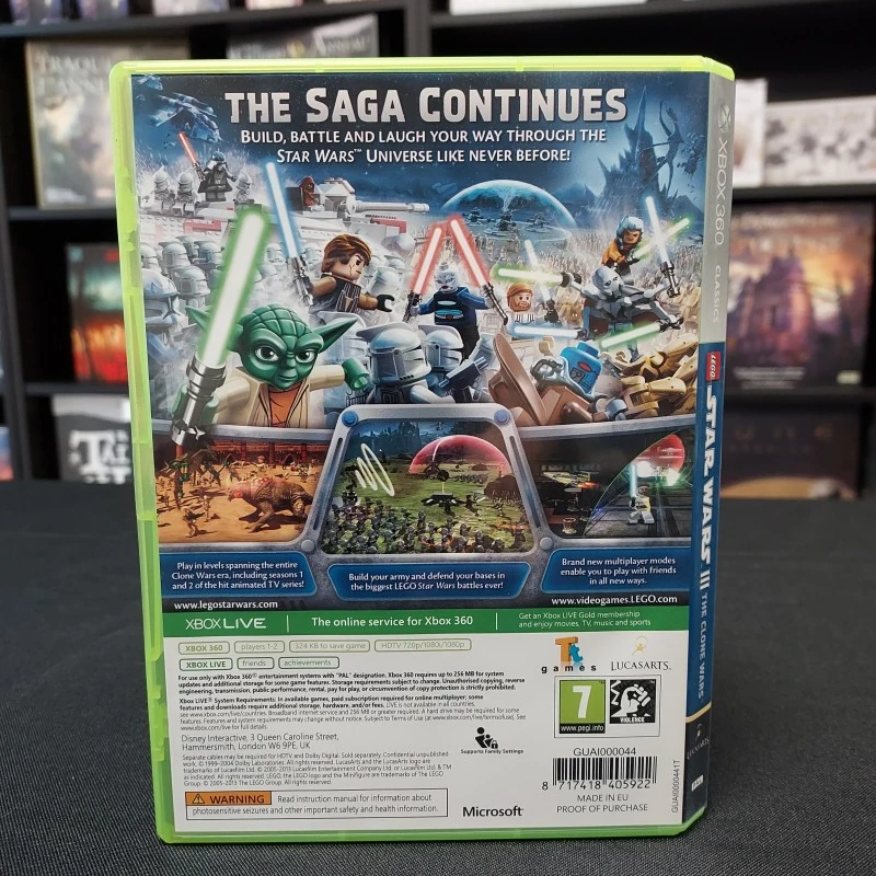 LEGO STAR WARS III 3 BEST SELLER UKV COMPLET XBOX 360 FR DISPO 5 LEGO STAR WARS III 3 BEST SELLER UKV COMPLET XBOX 360 FR DISPO – Image 3