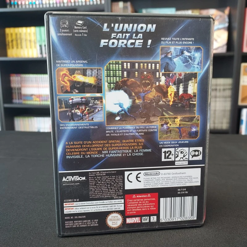 LES 4 FANTASTIQUES COMPLET GAMECUBE 5 LES 4 FANTASTIQUES COMPLET GAMECUBE – Image 3