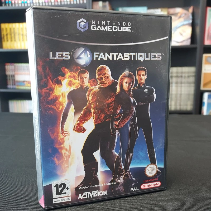 LES 4 FANTASTIQUES COMPLET GAMECUBE 3 LES 4 FANTASTIQUES COMPLET GAMECUBE