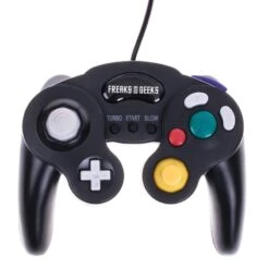 MANETTE GAMECUBE NOIRE GENERIQUE FREAKS AND GEEKS