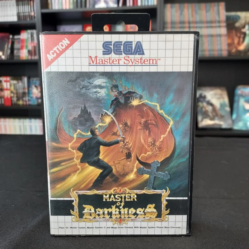 MASTER OF DARKNESS COMPLET MASTER SYSTEM 3 MASTER OF DARKNESS COMPLET MASTER SYSTEM