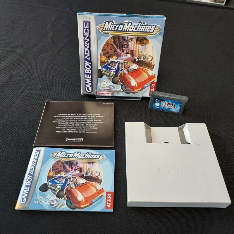 MICRO MACHINES COMPLET FAH NINTENDO GAME BOY ADVANCE 4 MICRO MACHINES COMPLET FAH NINTENDO GAME BOY ADVANCE – Image 2