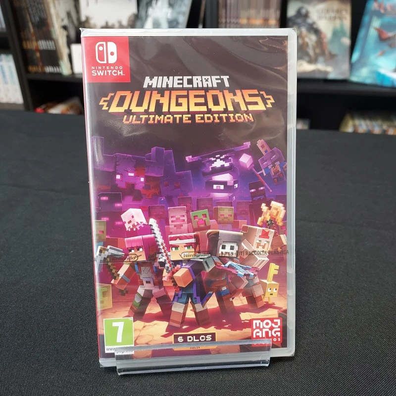 MINECRAFT DUNGEONS ULTIMATE EDITION SWITCH NEUF BLISTER 3 MINECRAFT DUNGEONS ULTIMATE EDITION SWITCH NEUF BLISTER