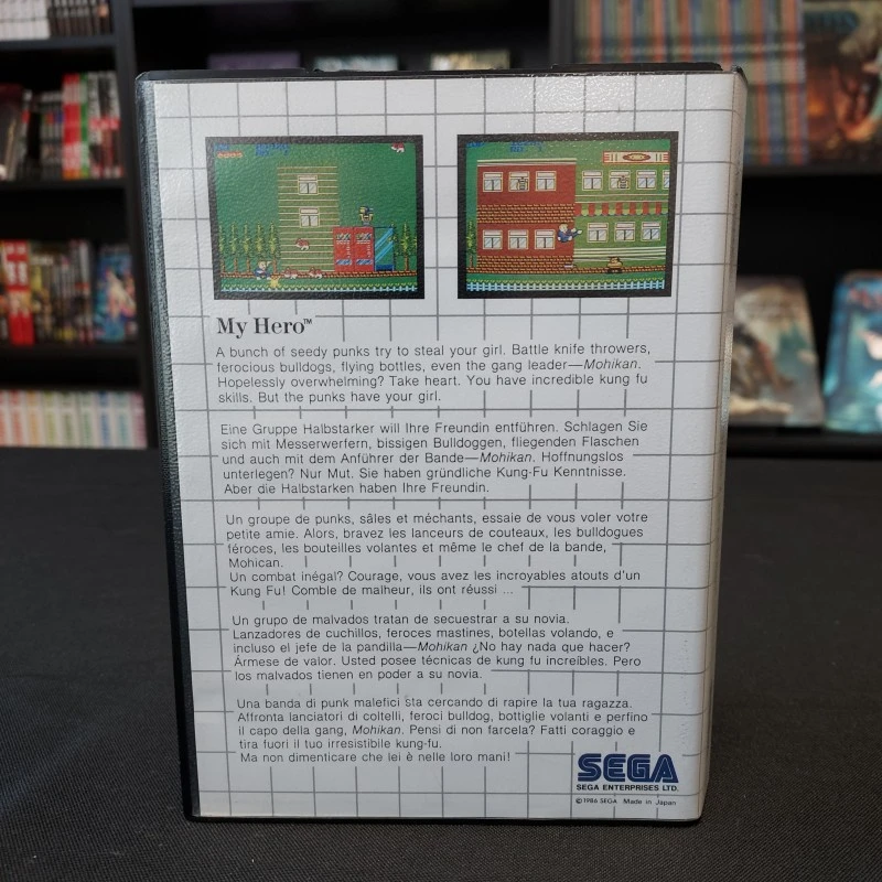 MY HERO COMPLET MASTER SYSTEM 5 MY HERO COMPLET MASTER SYSTEM – Image 3