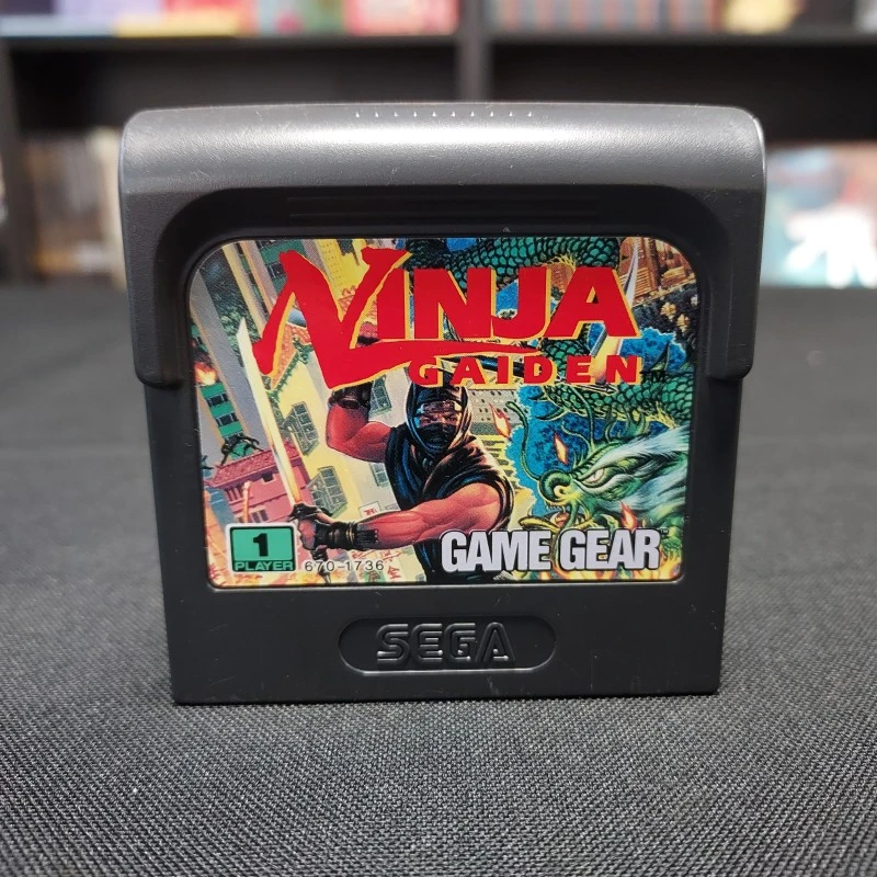 NINJA GAIDEN GAME GEAR CARTOUCHE SEULE 3 NINJA GAIDEN GAME GEAR CARTOUCHE SEULE