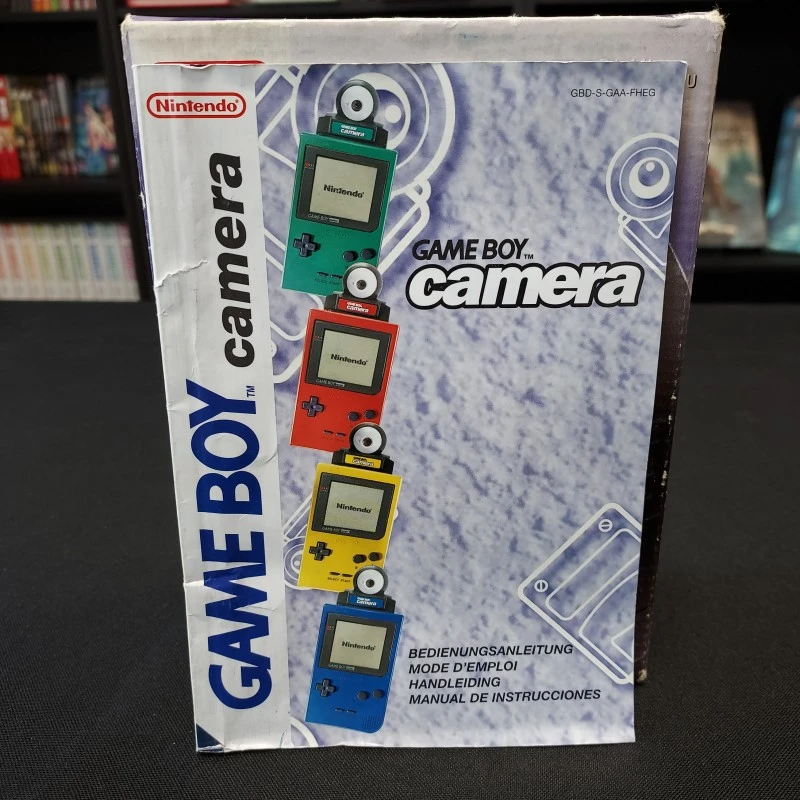 NINTENDO GAME BOY CAMERA BLEUE AVEC NOTICE ABIMEE 14 NINTENDO GAME BOY CAMERA BLEUE AVEC NOTICE ABIMEE – Image 12