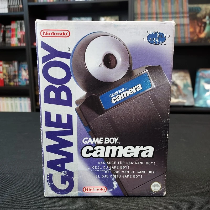 NINTENDO GAME BOY CAMERA BLEUE AVEC NOTICE ABIMEE 3 NINTENDO GAME BOY CAMERA BLEUE AVEC NOTICE ABIMEE