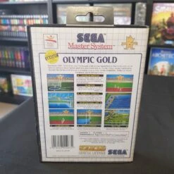 OLYMPIC GOLD COMPLET + BROCHURE SOUVENIR MASTER SYSTEM -Jeux Sur Console olympic gold complet brochure souvenir master system 2