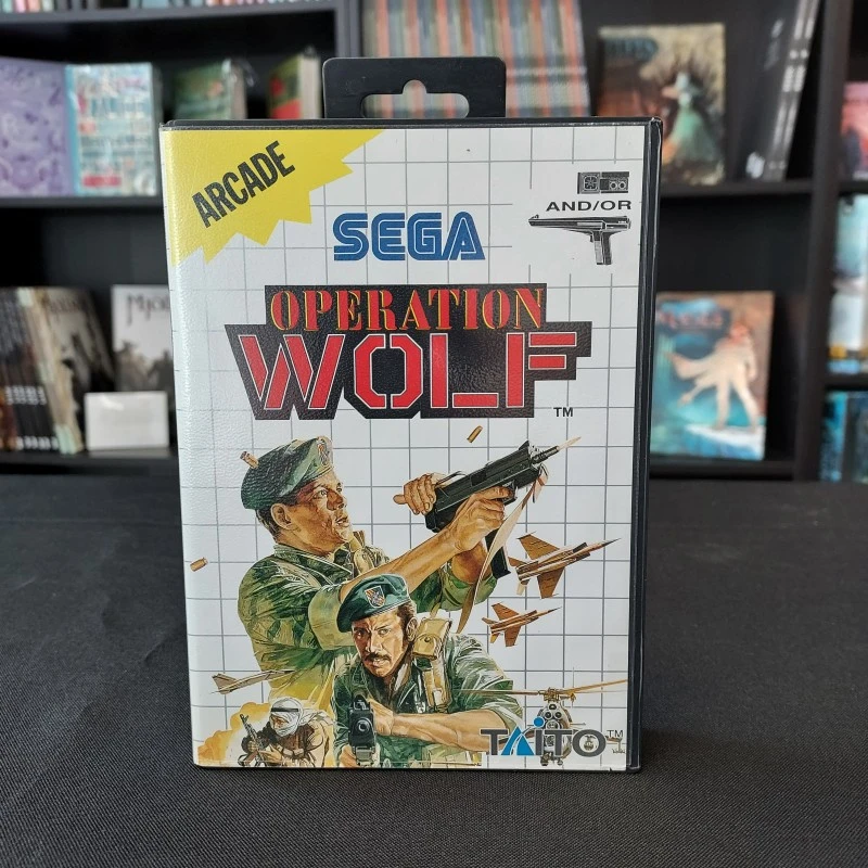 OPERATION WOLF COMPLET MASTER SYSTEM 3 OPERATION WOLF COMPLET MASTER SYSTEM