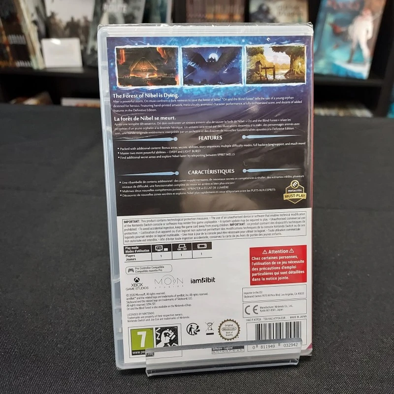 ORI AND THE BLIND FOREST DEFINITIVE EDITION SWITCH NEUF BLISTER – Image 2