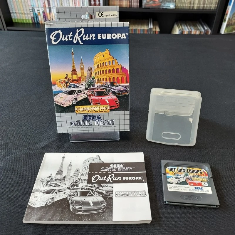 OUT RUN EUROPA SANS CALE AVEC NOTICE SEGA GAME GEAR 4 OUT RUN EUROPA SANS CALE AVEC NOTICE SEGA GAME GEAR – Image 2