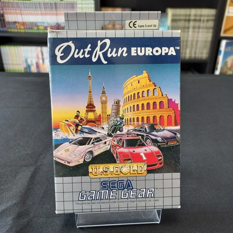 OUT RUN EUROPA SANS CALE AVEC NOTICE SEGA GAME GEAR 3 OUT RUN EUROPA SANS CALE AVEC NOTICE SEGA GAME GEAR
