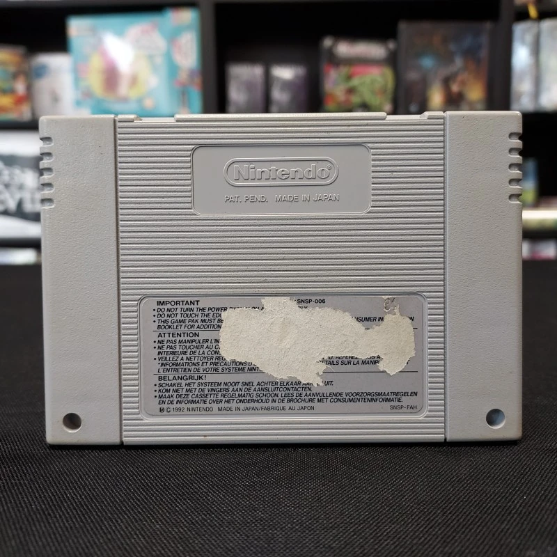 PAC-ATTACK LOOSE ETIQUETTE ARRIERE ABIMEE FAH SNES 4 PAC-ATTACK LOOSE ETIQUETTE ARRIERE ABIMEE FAH SNES – Image 2