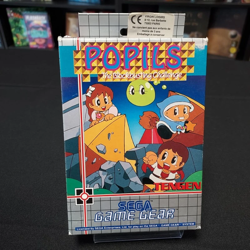 POPILS COMPLET GAME GEAR 3 POPILS COMPLET GAME GEAR