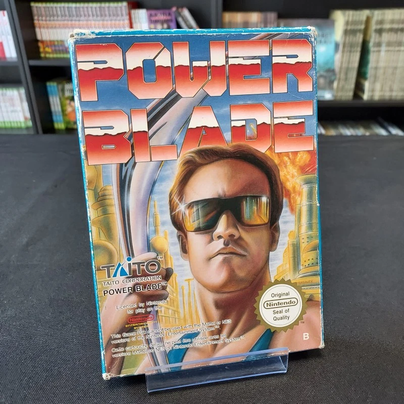 POWER BLADE SANS NOTICE FRA BOITE ABIMEE NES 3 POWER BLADE SANS NOTICE FRA BOITE ABIMEE NES