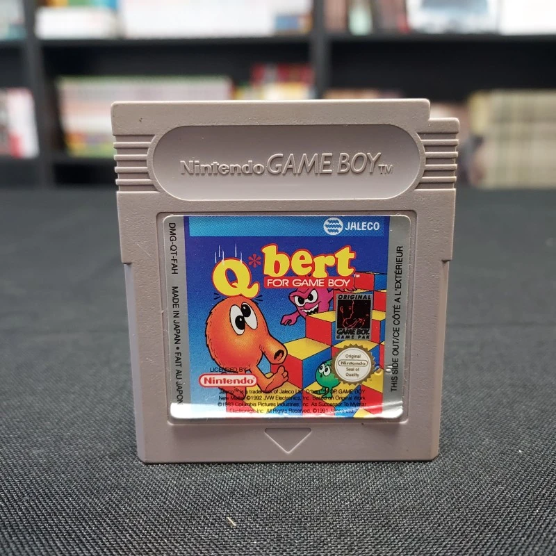 Q BERT FAH CARTOUCHE SEULE NINTENDO GAME BOY 3 Q BERT FAH CARTOUCHE SEULE NINTENDO GAME BOY
