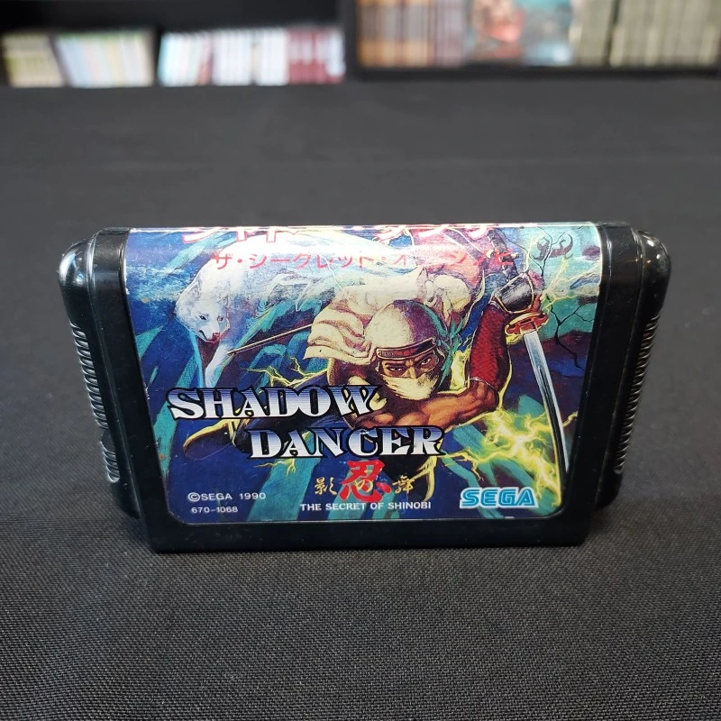 SHADOW DANCER CARTOUCHE SEULE NTSC-JAP MEGA DRIVE 4 SHADOW DANCER CARTOUCHE SEULE NTSC-JAP MEGA DRIVE – Image 2