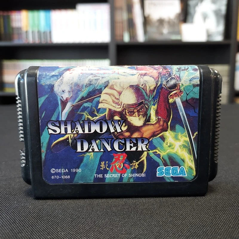 SHADOW DANCER CARTOUCHE SEULE NTSC-JAP MEGA DRIVE 3 SHADOW DANCER CARTOUCHE SEULE NTSC-JAP MEGA DRIVE