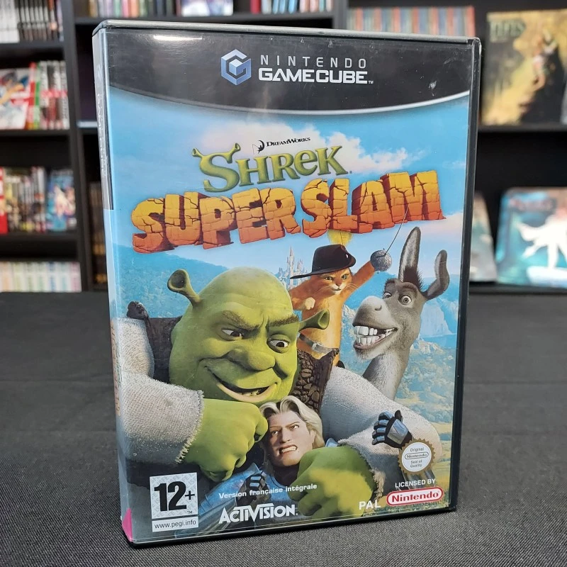 SHREK SUPER SLAM COMPLET GAMECUBE 3 SHREK SUPER SLAM COMPLET GAMECUBE
