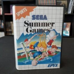 SUMMER GAMES COMPLET NOTICE ABIMEE MASTER SYSTEM