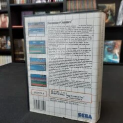 SUMMER GAMES COMPLET NOTICE ABIMEE MASTER SYSTEM -Jeux Sur Console summer games complet notice abimee master system 3