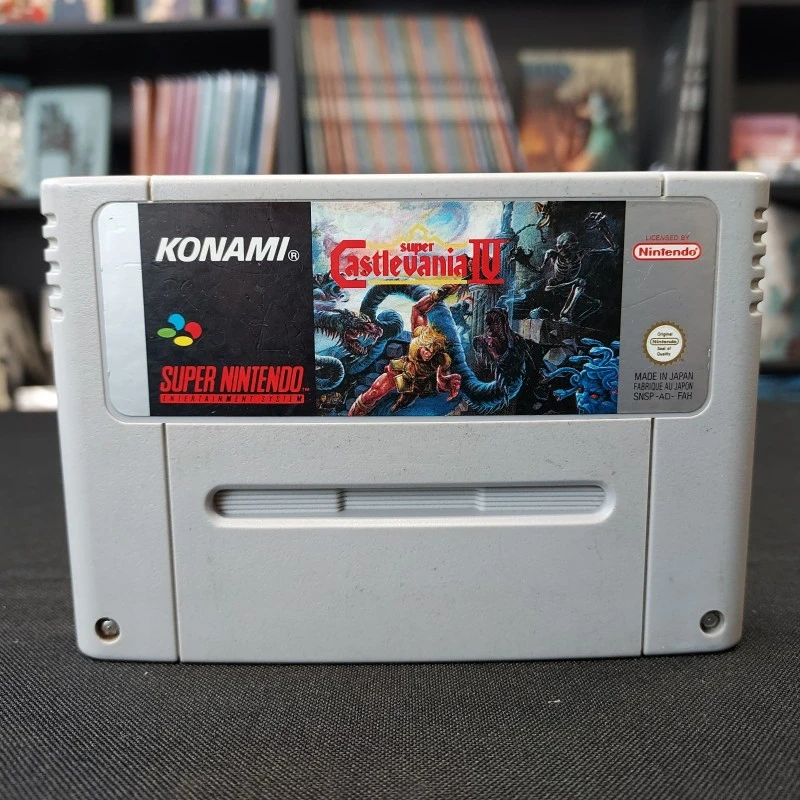 SUPER CASTLEVANIA IV CARTOUCHE SEULE JAUNIE FAH SUPER NINTENDO 3 SUPER CASTLEVANIA IV CARTOUCHE SEULE JAUNIE FAH SUPER NINTENDO