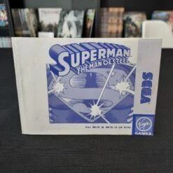 SUPERMAN OF STEEL COMPLET MASTER SYSTEM -Jeux Sur Console super man of steel complet master system 11
