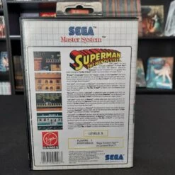 SUPERMAN OF STEEL COMPLET MASTER SYSTEM -Jeux Sur Console super man of steel complet master system 3